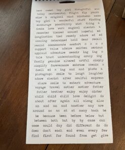 Tim Holtz Idea-ology Chitchat Word Stickers, Black and White Matte Cardstock, 1088 Stickers, TH92998, 1/8" Multicolor 17 C1I9l 8TuCS