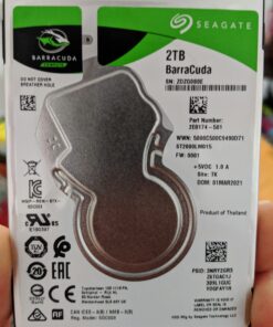 Seagate BarraCuda 2TB Internal Hard Drive HDD – 2.5 Inch SATA 6Gb/s 5400 RPM 128MB Cache for Computer Desktop PC – Frustration Free Packaging (ST2000LM015) BarraCuda 2.5-Inch 45 C1IDvLpZfkS