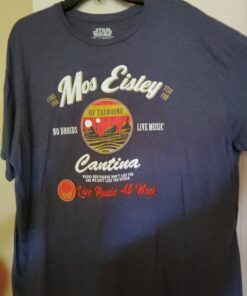STAR WARS Mos Eisley Cantina Tatooine Men's Adult Graphic Tee T-Shirt XX-Large Navy Heather 12 C1IEoG6aMpS