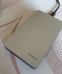 UGREEN USB C Hard Drive Enclosure for 2.5" SATA SSD HDD Aluminum USB C to SATA Adapter USB 3.1 Gen 2 Support UASP SATA III Compatible with MacBook Pro Air WD Seagate Toshiba Samsung Hitachi 47 C1IMF7MYWrS