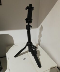 Fugetek 48" Compact Selfie Stick & Tripod, Extendable, Wireless Bluetooth Remote, Lightweight Aluminum, Travel Ready, Compatible with iPhone 14 13 12 Pro Xs Max Xr X 8Plus 7 & Android Black 32 C1IMmwkmmLS