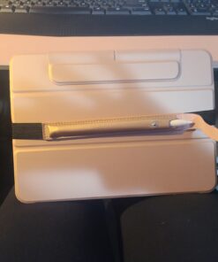 MoKo Pencil Case Fit Apple Pencil (USB-C), Apple Pencil 1st/2nd Generation, Elastic Band Detachable Stylus Pens Pocket Protective Pouch for 9.7"-12.9" Tablet,Rose Gold Rose Gold 73 C1Ic4cANetS