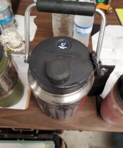 YETI Rambler Vacuum Insulated Stainless Steel Half Gallon Jug with MagCap, Stainless Steel 22 C1Ida9ng7NS