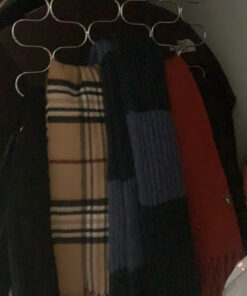 DecoBros Supreme 23 Loop Scarf/Belt/Tie Organizer Hanger Holder, Chrome 23 C1IiSHSnlS