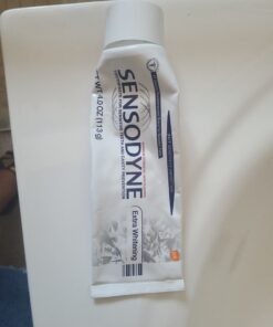 Sensodyne Extra Whitening Sensitive Teeth Whitening Toothpaste - 4 Ounces (Pack of 3) 28 C1J9oW0P0fS