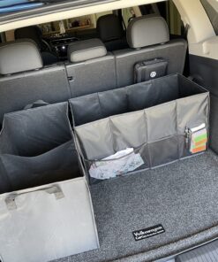 Honey-Can-Do SFT-01166 Soft Storage Chest, Black Folding Car Trunk Organizer 31 C1JK92FQjjS