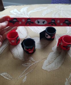 Fun Express Ninja Slap Bracelet - Jewelry - Bracelets - Slap Bracelets - 12 Pieces 11 C1JSfZp7I6S
