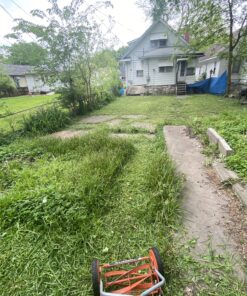 American Lawn Mower Company 1204-14 14-Inch 4-Blade Push Reel Lawn Mower, Red 14-Inch, 4-Blade 60 C1JSh CNjUS