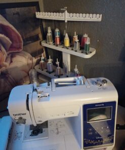 Embroidex - 20 Spool Thread Stand for All Home Embroidery Machines Brother Babylock Janome Bernina Pfaff etc.. 25 C1JgzxrYHcS