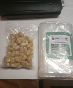 FoodSaver Vacuum Sealer Bags for Airtight Food Storage and Sous Vide, 1 Quart Precut Bags (44 Count) 44 quart bag PDP FFP 23 C1LAc1IDKoS