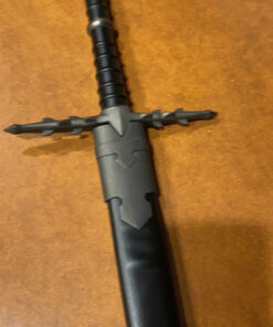 Vulcan Gear Medieval Crusader Sword with Scabbard - Choose Your Style Royal Sword Carbon Steel Color 11 C1ME2G82EbS