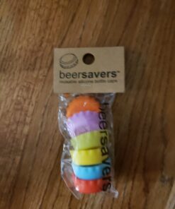 Beer Savers - Silicone Rubber Bottle Caps 6 Multicolor 9 C1MJDvgNIlS