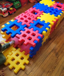 Little Tikes Big Waffle Block Set - 18 pieces, Blue/Red/Yellow 35 C1Mq5HCdynS