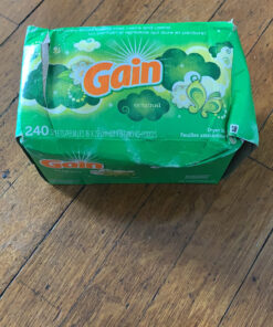 Gain Dryer Sheets Laundry Fabric Softener, Original Scent, 240 Count 35 C1NM6w8Cr7S