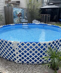 Intex 12-Foot by 30-Inch Metal Frame Pool Set 48 C1PIkBMAndS
