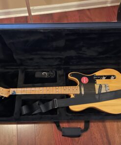 Gator Cases Lightweight Polyfoam Guitar Case fits Stratocaster and Telecaster Style Electric Guitars (GL-ELECTRIC),Black 53 C1Pa5EhaKUS