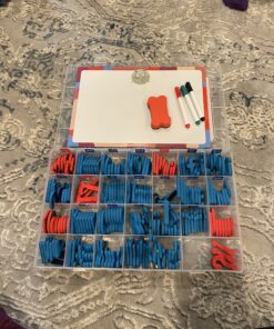 JoyNote Classroom Magnetic Letters Kit 234 Pcs with Double-Side Magnet Board - Foam Alphabet Letters for Kids Spelling and Learning 36 C1PaIiJqaTS