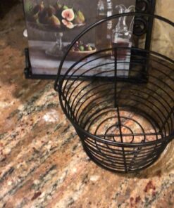 Little Giant® Small Egg Basket | Basket for Carrying and Collecting Chicken Eggs | Wire Egg Basket | Egg Collecting Basket 23 C1PkQRCaJsS