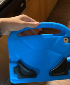 BMOUO Kids Case for iPad Mini 4/iPad Mini 5, iPad Mini 4/5 Case - Built-in Screen Protector, Shockproof Handle Convertible Stand Kids Case for iPad Mini 5th/4th Generation 7.9", Blue 22 C1QL62ehSaS