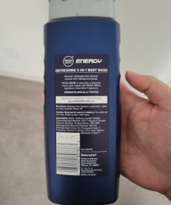 Nivea Men Energy Body Wash with Mint Extract, 3 Pack of 16.9 Fl Oz Bottles 21 C1QU5UvLUyS