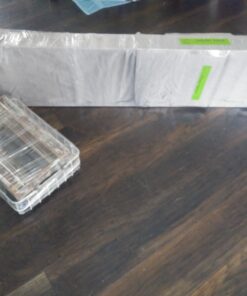 Sam Wrap (R) Stretch Wrap 5" x 1000' Roll with Handle, 80 Gauge Extra Thick Durable Self-Adhering Plastic Wrap for Moving, Packing Wrap Industrial Strength, Clear Plastic Pallet Shrink (2 Pack) 2 Pack 32 C1R3SpIGl3S