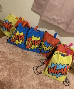 Fun Express Kids' Drawstring, Multicolor, 12" x 15" 26 C1RI36dbUQS