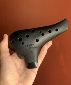 Night By Noble Plastic Ocarina Alto C Tone Black Rubber Finish 31 C1RbEkQqcTS
