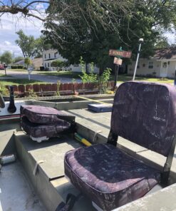 Leader Accessories A Pair of New Low Back Folding Boat Seats(2 seats) B--Camo 19 C1RbbkAFK5S