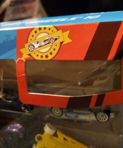 Hot Wheels Set of 10 1:64 Scale Toy Trucks and Cars for Kids and Collectors, Styles May Vary (Amazon Exclusive) 10-Pack 45 C1Rg9Pt29PS