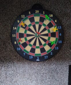 Magnetic Dart Board - 12pcs Magnetic Darts (Red Green Yellow) - Excellent Indoor Game and Party Games - Magnetic Dart Board Toys Gifts for 5 6 7 8 9 10 11 12 Year Old Boy Kids 30 C1RhjjvUetS