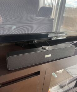 Computer Speakers with 3.5 mm Aux, Small PC Speakers Powered by USB, Wired USB Desktop Speaker, USB Soundbar for Monitor, Mini Stereo Speaker for PC, Tablets, Laptop, Tablets, Xbox, Plug and Play USB+3.5mm 36 C1RpKRRt0nS