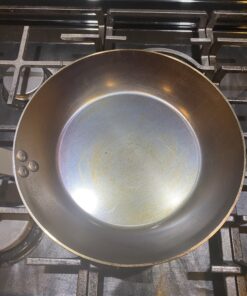 de Buyer MINERAL B Carbon Steel Fry Pan - 10.25” - Ideal for Searing, Sauteing & Reheating - Naturally Nonstick - Made in France 10.25" 62 C1STqcDfOrS