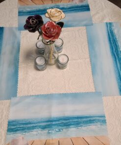 Seashell Gel Tealight Holder with palm wax 1 Count (Pack of 1) 38 C1SXFTZsdbS