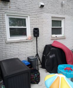 LyxPro SPA-8 Compact 8" Portable PA System 100-Watt RMS Power Active Speaker System Equalizer Bluetooth SD Slot USB MP3 XLR 1/4" 1/8" 3.5mm Inputs SPA8 25 C1SYL87f1FS