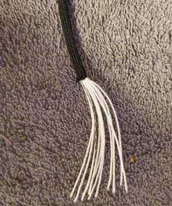 TOUGH-GRID Premium 750lb Paracord 100% Nylon Type IV Mil-Spec Parachute Cord - Certified MIL-C-5040H - UV/Abrasion Resistant - Heavy Duty Strands - Made in USA and Used by US Military Black 100Ft. (Coiled in Bag) 29 C1SlN4RnAQS