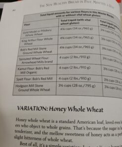 The New Healthy Bread in Five Minutes a Day: Revised and Updated with New Recipes Hardcover 8 C1T3AFQwBSS