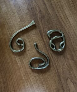 BePuzzled | News Hanayama Metal Brainteaser Puzzle Mensa Rated Level 6, for Ages 12 and Up 26 C1TYBty85GS