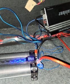 BOSS Audio Systems CAP8 8 Farad Car Capacitor - Energy Storage, Enhanced Bass From Stereo, Warning Reverse Polarity Tone, Voltage Overload Low Battery Voltage Led, For Amplifier and Subwoofer 32 C1TbTE9BZ8S