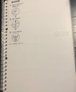 Kokuyo Campus Smart Ring Binder, Up to 25 Sheets, B5, 26 Holes, Japan Import, Transparent (RU-SP700T) 1pack 27 C1UcB61FgGS