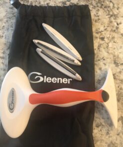 GLEENER Battery-Free Fabric Shaver & Lint Brush | Ultimate Fuzz Remover Sweater Comb | Lint Remover and Depiller for Clothing & Furniture (Burnt Orange) Burnt Orange 41 C1UniLnuYES