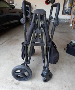 Jeep Deluxe Wrangler Stroller Wagon with Cooler Bag and Parent Organizer by Delta Children, Black/Green 46 C1VKsdK2UCS