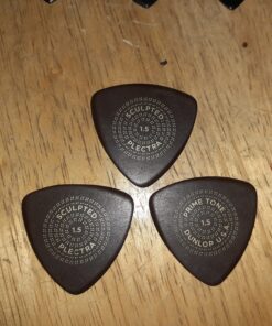 Primetone Triangle Smooth 3 Pack Guitar Picks 1.5mm 13 C1VSkrqHHiS