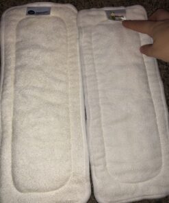 Naturally Natures Cloth Diaper Inserts 5 Layer. Bamboo Reusable Liners (Pack of 12) 35 C1VuN9y1jyS