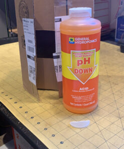 General Hydroponics pH Down Liquid Premium Buffering For pH Stability, Quart 1 quart 27 C1W dhzYW0S