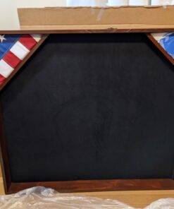 VSVO American Flag 3x5 ft – Heavy Duty 300GSM Tough Spun Polyester Embroidered US Flag for Outdoor/Outside. Sewn Stripes - Brass Grommets USA Flags 26 C1WTwcmAKhS