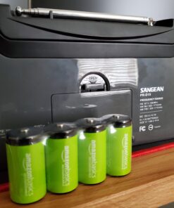 Sangean PR-D15 Digital Portable Stereo RDS Receiver Gray 24 C1Xs5JPa TS