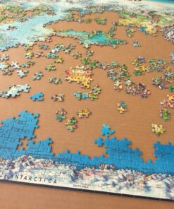 Ravensburger World Map 2000 Piece Jigsaw Puzzle for Adults – Softclick Technology Means Pieces Fit Together Perfectly 26 C1Y bcp4iZS