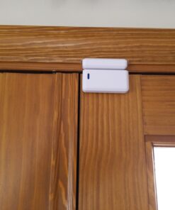 Fosmon WaveLink Wireless Door Chime with 500 Feet Range, 58 Tunes, 5 Volume Levels & LED Indicators for Home/Business/Office (1 Receiver + 2 Sensors) 1 Receiver + 2 Door Sensor Transmitter 36 C1YMvUgwUMS