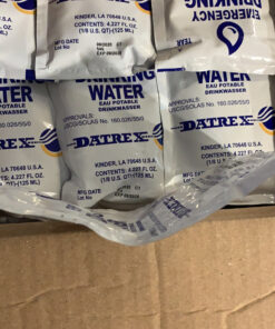 Datrex Emergency Survival Water Pouch (Pack of 66), 125 Milliliter 1 Pack 13 C1YjSG26qSS