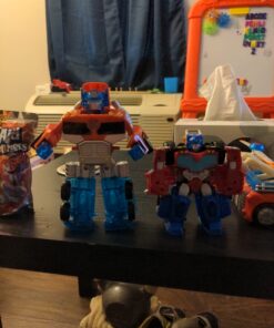 Transformers Rescue Bots Energize Optimus Prime Action Figure, 7-Inch Scale, Ages 3-7 (Amazon Exclusive) 18 C1YlhSJDHXS